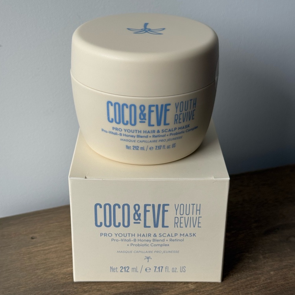 Brand New Coco & Eve Youth Revive Hair & Scalp Mask